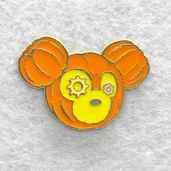 🔮 5/$25 Disney Halloween Time Pumpkin Jack-o'-lantern Duffy The Bear Pin - Picture 1 of 2
